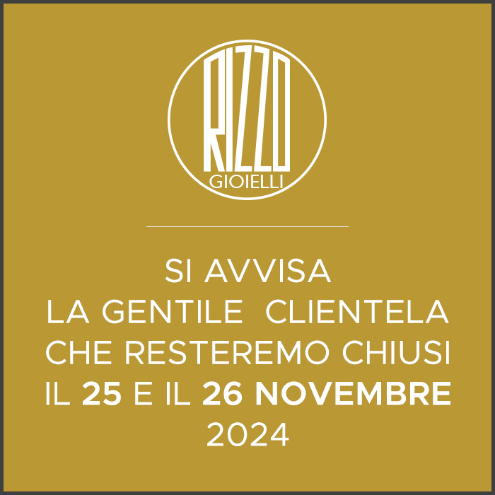 Chiusi il 25 e 26 novembre 2024